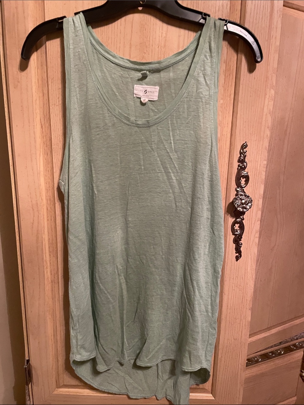 Lou & Grey Mint Green Scoop Neck Tank
